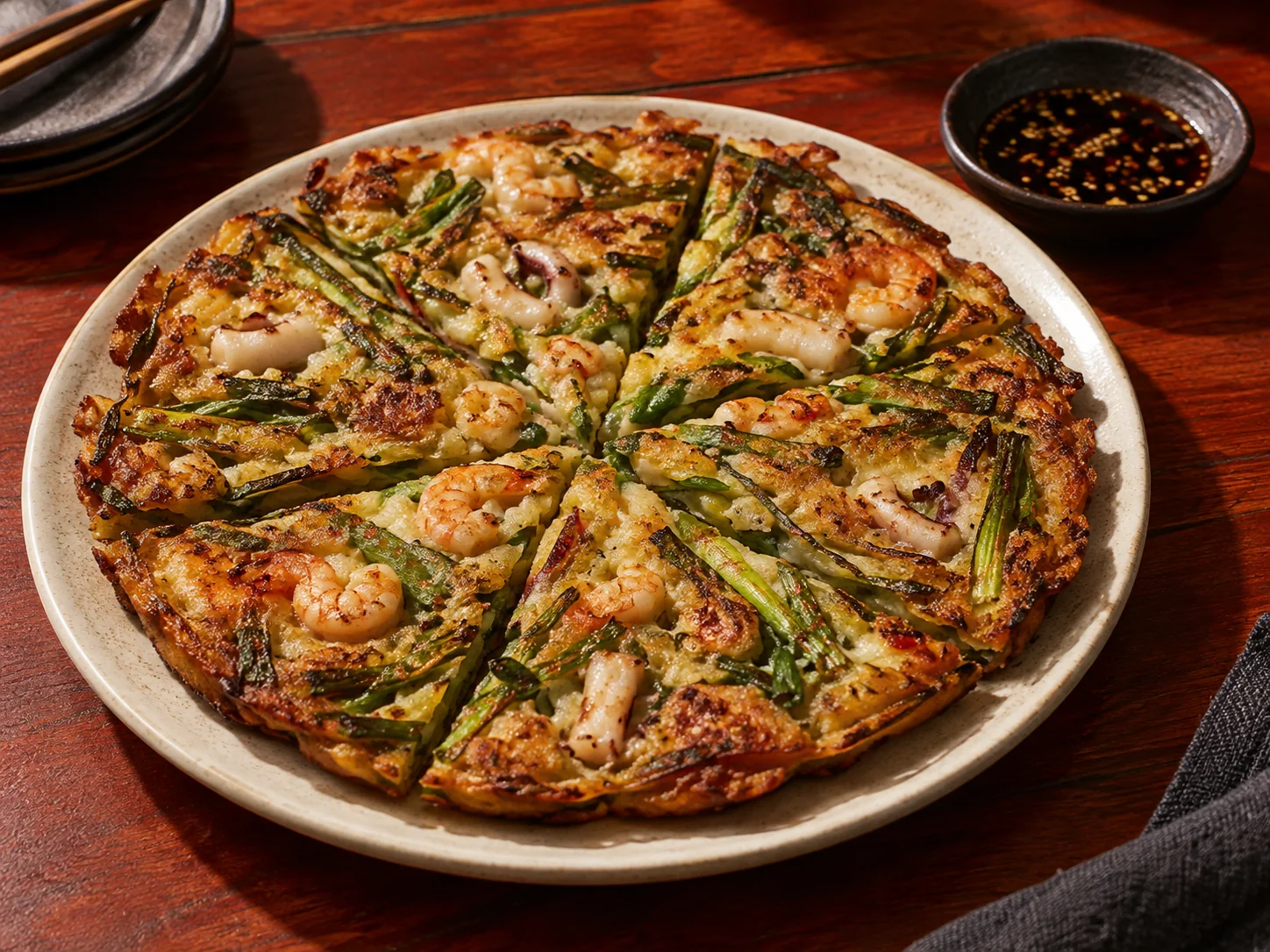 Seafood Pancake